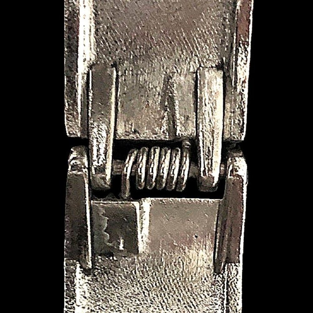 Avalaya Two Tone Mesh Hinged Bangle Bracelet - image 8